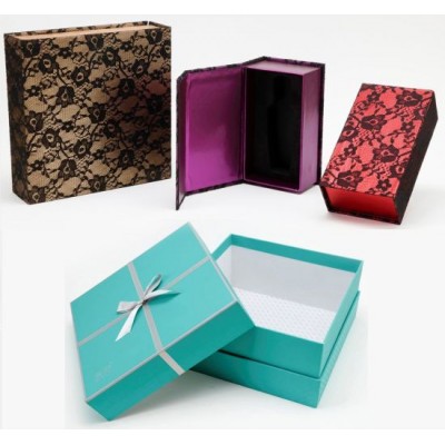 Customized Printed Handmade Jewelry Paper Gift Box for Packing