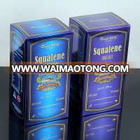 OEM production gift paper box with window cardboard gift box